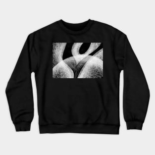 Black & White Composition Crewneck Sweatshirt